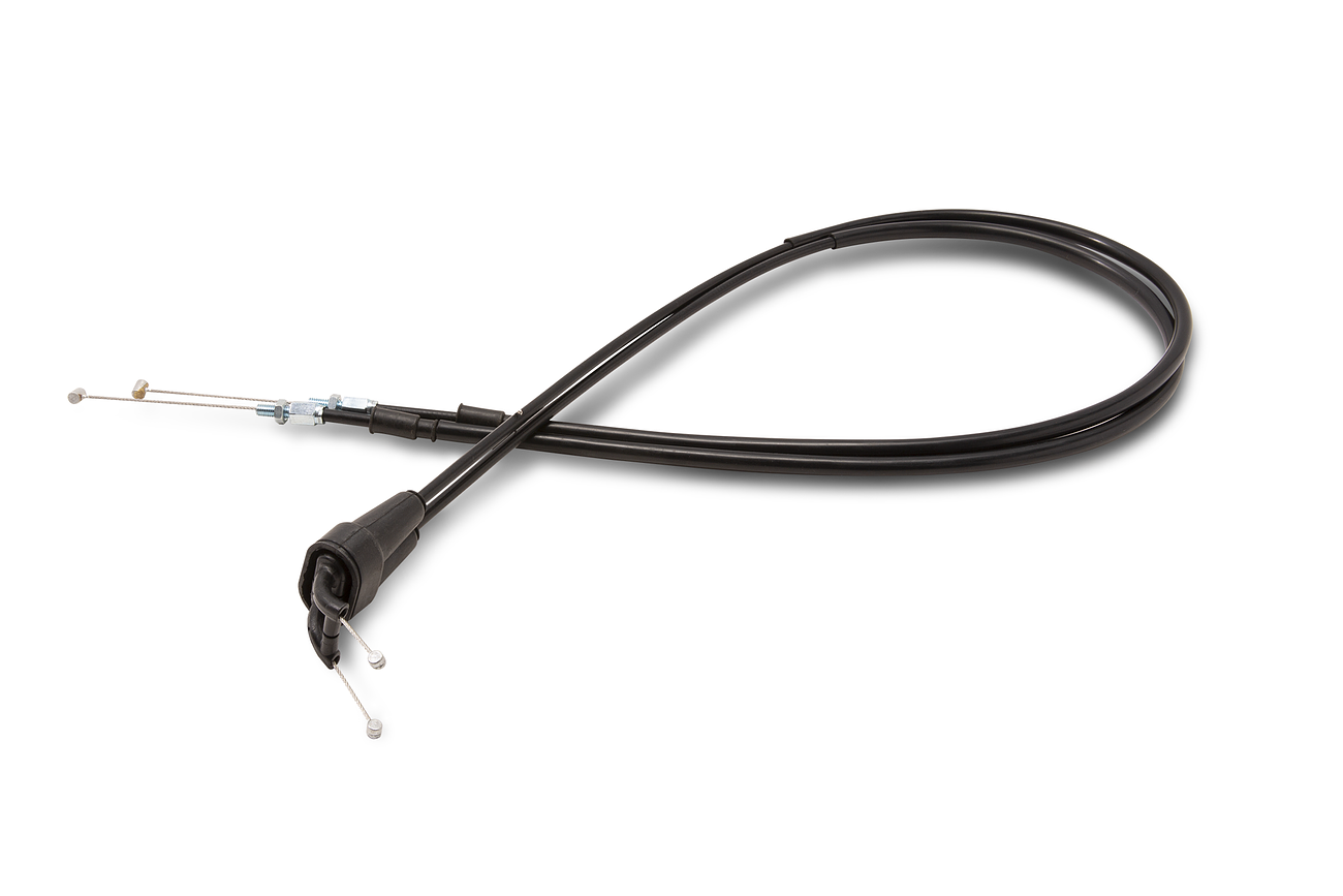 MOTION PRO BLACK VINYL THROTTLE CABLE PUSH-PULL SET KTM/HUS - 10-0184